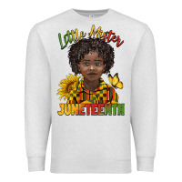 Oatmeal Heather little mister juneteenth black boy Premium Sweatshirt - BarkalooDesign
