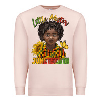 Pale Pink little mister juneteenth black boy Premium Sweatshirt - BarkalooDesign