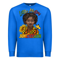 True Royal little mister juneteenth black boy Premium Sweatshirt - BarkalooDesign