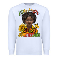 White little mister juneteenth black boy Premium Sweatshirt - BarkalooDesign