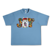 Pebble Blue white shepherd christmas joy Urban Heavy Tee - RanaPortraitStore