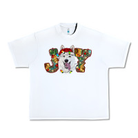 White white shepherd christmas joy Urban Heavy Tee - RanaPortraitStore