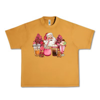 Peanut Butter pink christmas pink tree santa coffe cups Urban Heavy Tee - CowGirlArtShop