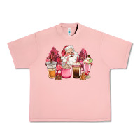 Salmon pink christmas pink tree santa coffe cups Urban Heavy Tee - CowGirlArtShop