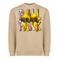 Mushroom ball park mama Heavyweight Sweatshirt - CowhideDigitalArt