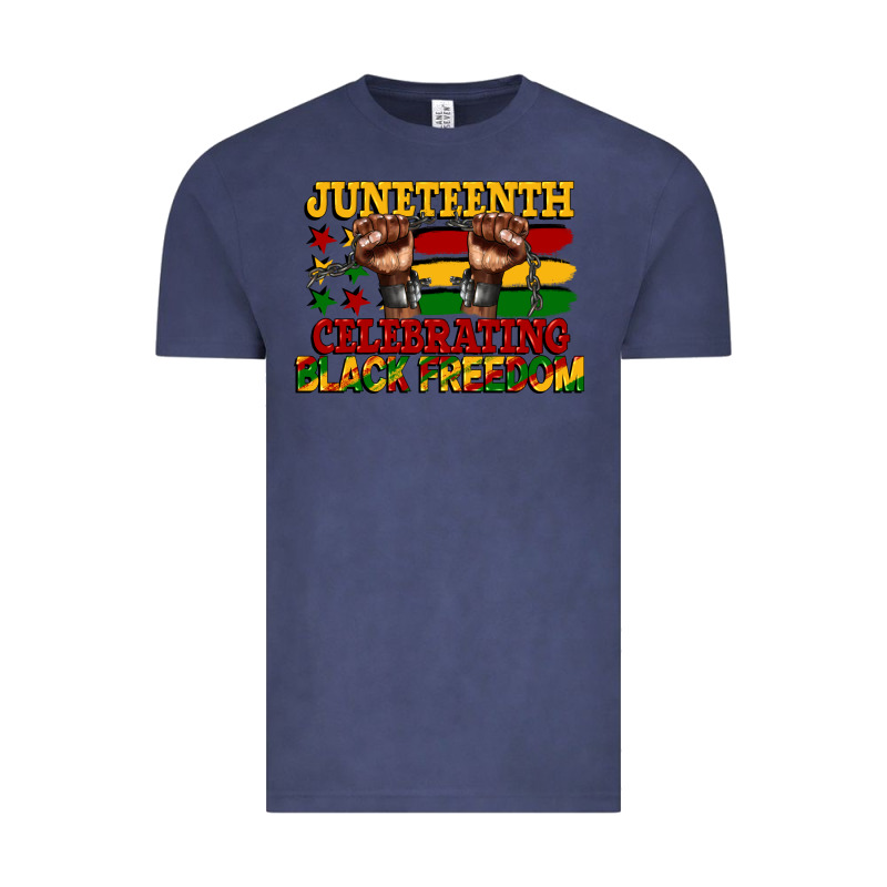 Juneteenth Celebrating Black Freedom Vintage Tee by CowGirlArtShop | Teevron