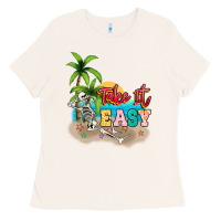 Bone take it easy Ladies Tee - NancyCooperArtShop