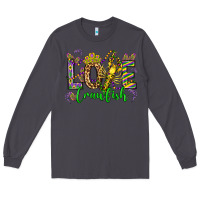 Smoke love crawfish mardi gras olivia Long Sleeve Tee - OliviaCreatesArt