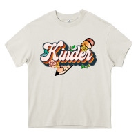 Cream kinder Heavy Core Tee - JahusDesignShop