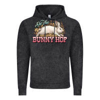 Vintage Black Do the Bunny hop Easter Day Vintage Hoodie - HowdyJamesFarm