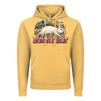 Vintage Mustard Do the Bunny hop Easter Day Vintage Hoodie - HowdyJamesFarm