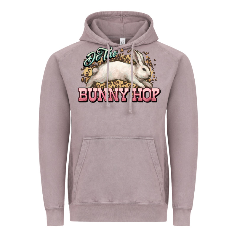 Do The Bunny Hop Easter Day Vintage Hoodie by HowdyJamesFarm | Teevron