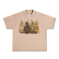 Burro merry christmas leopard trees Urban Heavy Tee - CowGirlArtShop