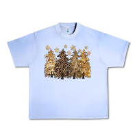 Grape Ice merry christmas leopard trees Urban Heavy Tee - CowGirlArtShop