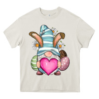 Cream Easter gnome Heavy Core Tee - RanaPortraitStore