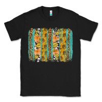 Black Fall sunflower brushstrokes Classic Tee - NancyCooperArtShop