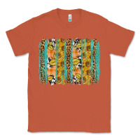 Copper Fall sunflower brushstrokes Classic Tee - NancyCooperArtShop
