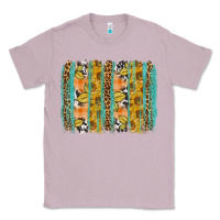 Lilac Fall sunflower brushstrokes Classic Tee - NancyCooperArtShop