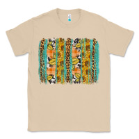 Mushroom Fall sunflower brushstrokes Classic Tee - NancyCooperArtShop