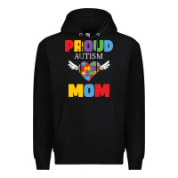 Black lil autism mom Premium Hoodie - CowhideDigitalArt