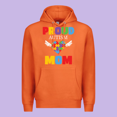 Lil Autism Mom Premium Hoodie Designed By Cowhidedigitalart