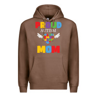 Chestnut lil autism mom Premium Hoodie - CowhideDigitalArt