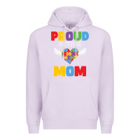 Lilac lil autism mom Premium Hoodie - CowhideDigitalArt