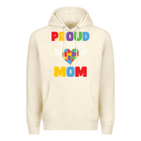 Sandshell lil autism mom Premium Hoodie - CowhideDigitalArt