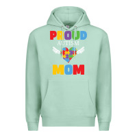 Seafoam lil autism mom Premium Hoodie - CowhideDigitalArt