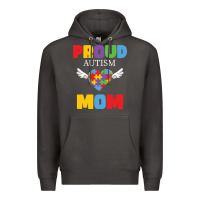 Smoke lil autism mom Premium Hoodie - CowhideDigitalArt