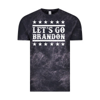 Cloud Black Let's Go Brandon Impeach Vintage Tee - Jasminsmagicworld