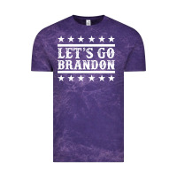 Cloud Purple Let's Go Brandon Impeach Vintage Tee - Jasminsmagicworld