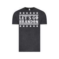 Vintage Black Let's Go Brandon Impeach Vintage Tee - Jasminsmagicworld