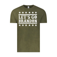 Vintage Olive Let's Go Brandon Impeach Vintage Tee - Jasminsmagicworld