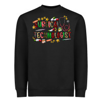 Black Surgical Technologist Heavyweight Sweatshirt - CowhideDigitalArt