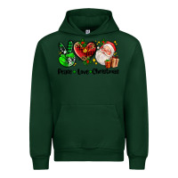Foreset Green peace love  christmas Urban Hoodie - AdoDesignShop