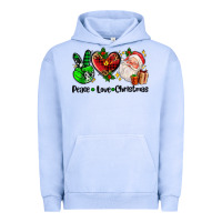 Pigment Grape Ice peace love  christmas Urban Hoodie - AdoDesignShop