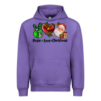 Tulip peace love  christmas Urban Hoodie - AdoDesignShop