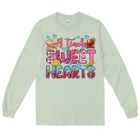 Matcha i teach sweet hearts olivia Long Sleeve Tee - OliviaCreatesArt