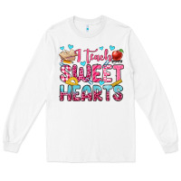 White i teach sweet hearts olivia Long Sleeve Tee - OliviaCreatesArt