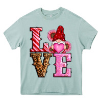 Love Valentines Day Gnomes Heavy Core Tee | Teevron