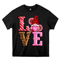 Black love valentines day gnomes Heavy Core Tee - RanaPortraitStore
