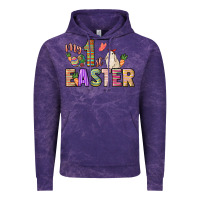 Cloud Purple My 1st Easter Day Vintage Hoodie - HowdyJamesFarm
