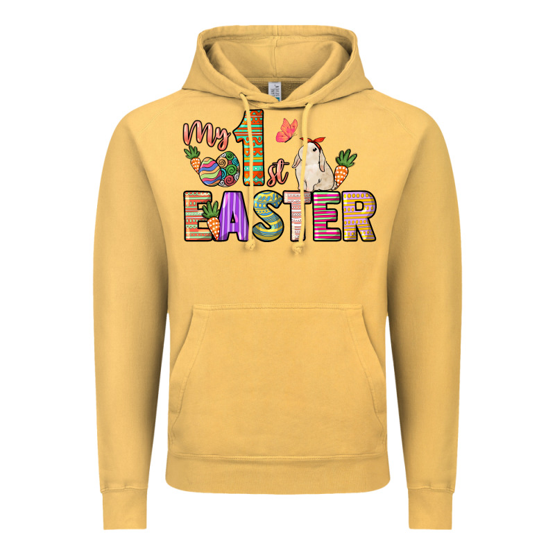 My 1st Easter Day Vintage Hoodie by HowdyJamesFarm | Teevron