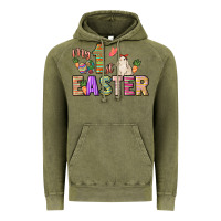 Vintage Olive My 1st Easter Day Vintage Hoodie - HowdyJamesFarm