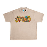 French Oak fall teacher Urban Heavy Tee - CowGirlArtShop