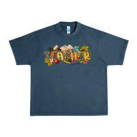 Midnight Navy fall teacher Urban Heavy Tee - CowGirlArtShop