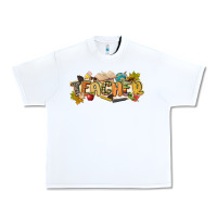 White fall teacher Urban Heavy Tee - CowGirlArtShop