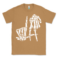 Toasted Coconut la hand sign lazy diy halloween costume skeleton los angeles pullover Classic Tee - trangStudio