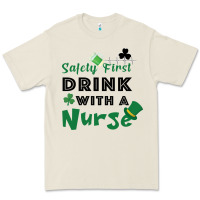 Bone Safety First Drink With A Nurse Premium Tee - Bettercallsaul